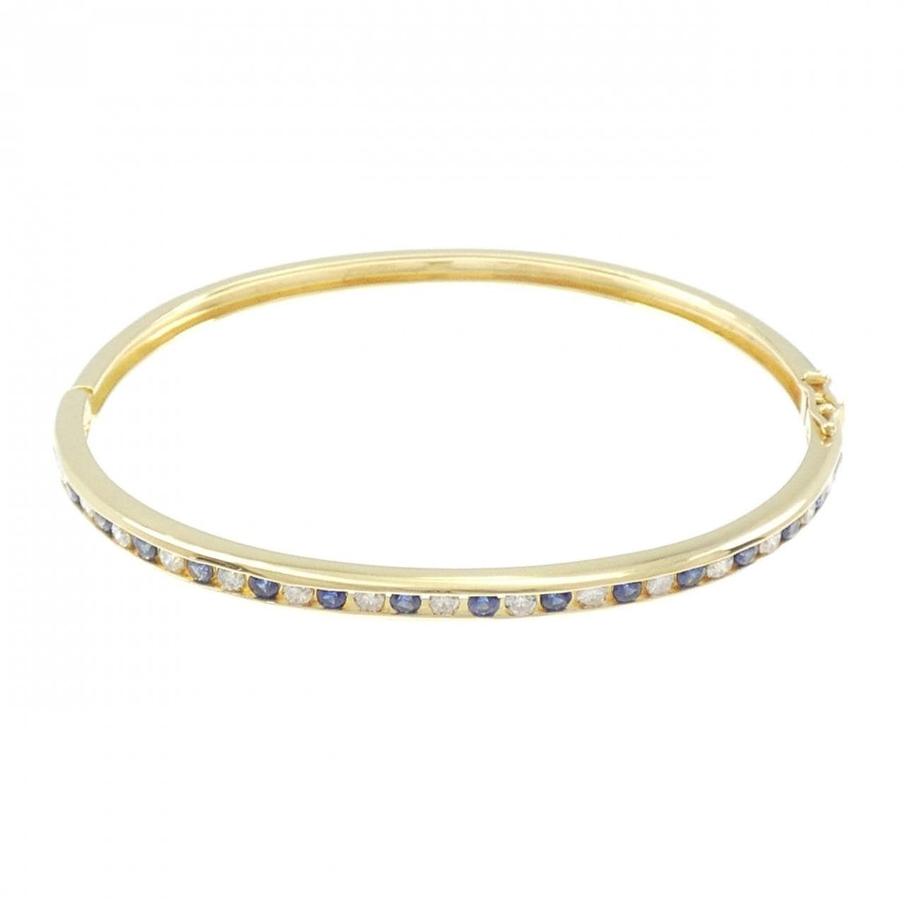 K18YG サファイヤ ブレスレット 1.09CT