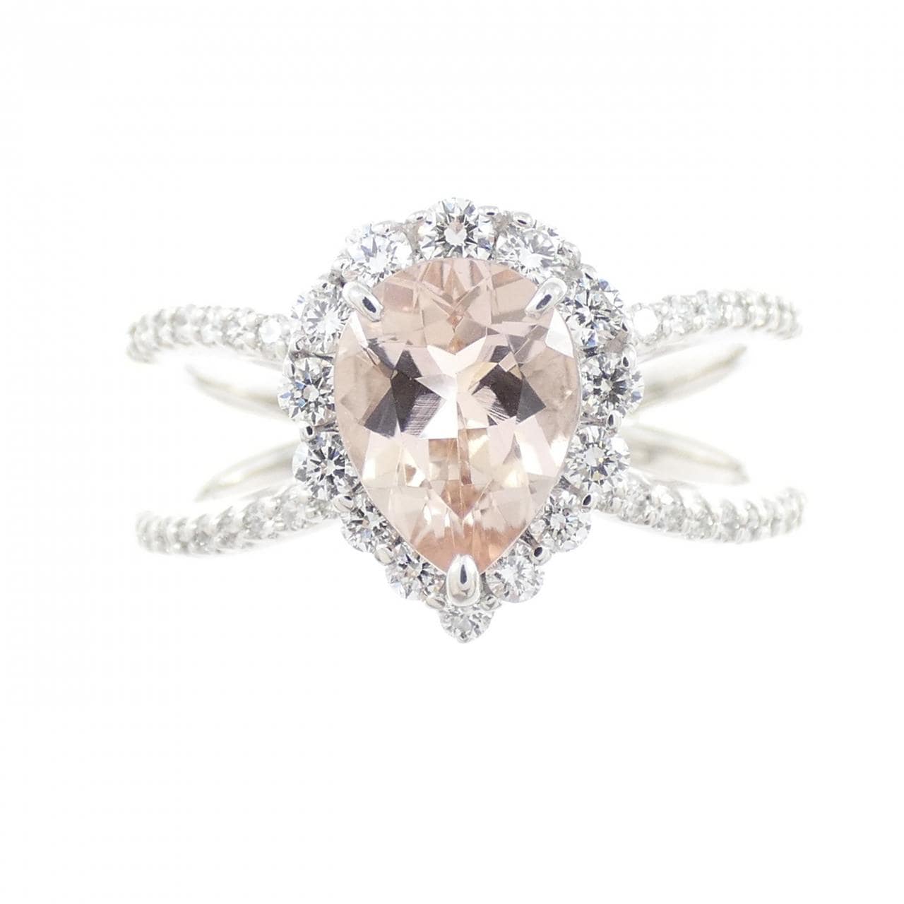 ポンテヴェキオ モルガナイト リング 1.07CT