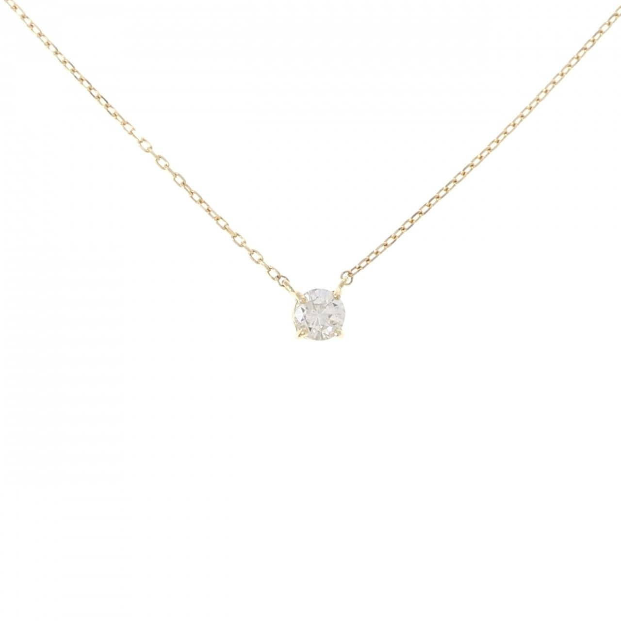 K18YG ダイヤモンド ネックレス 0.20CT