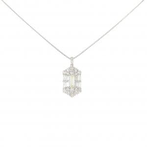 PT900/PT850 ダイヤモンド ネックレス 0.30CT