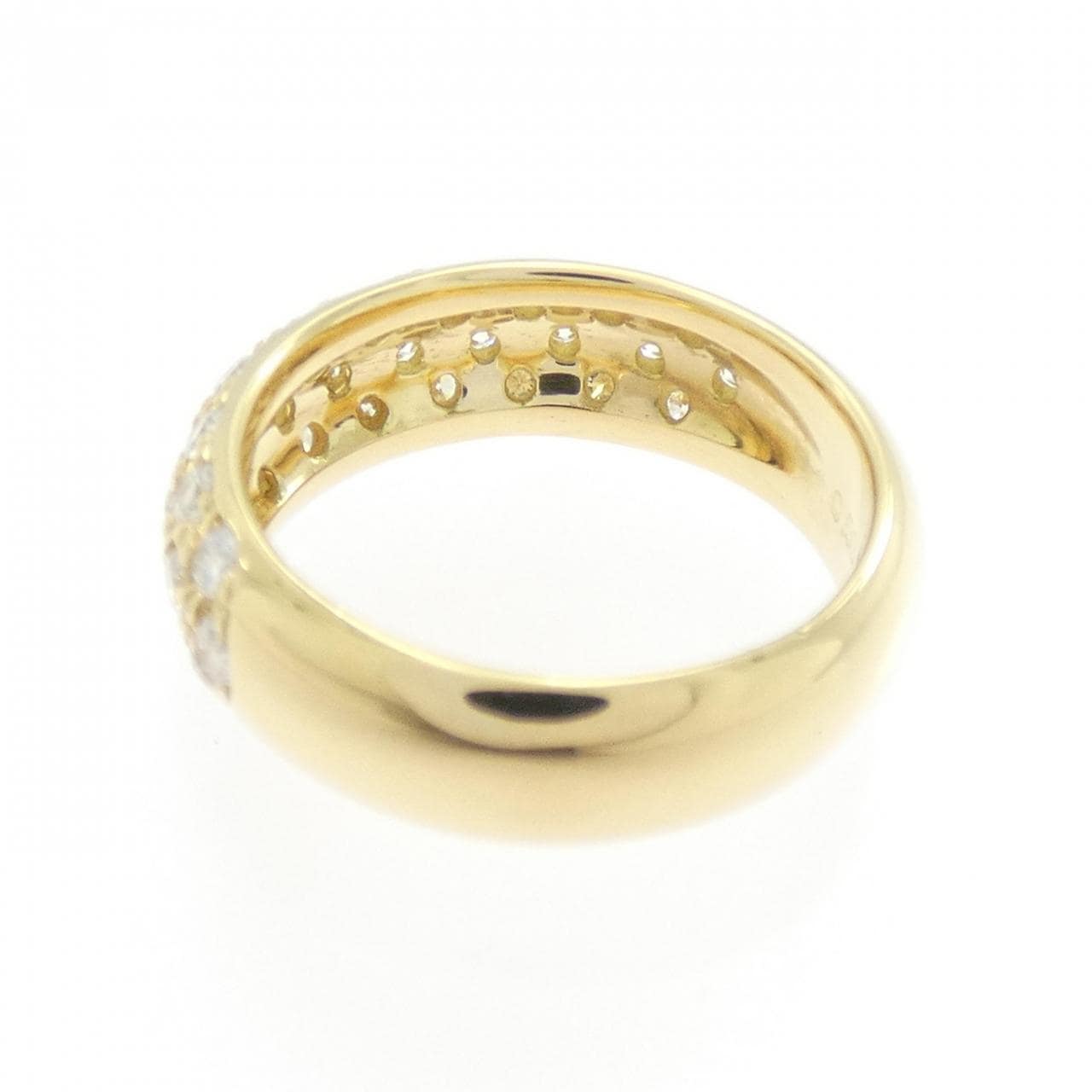 K18YG ダイヤモンド リング 0.58CT