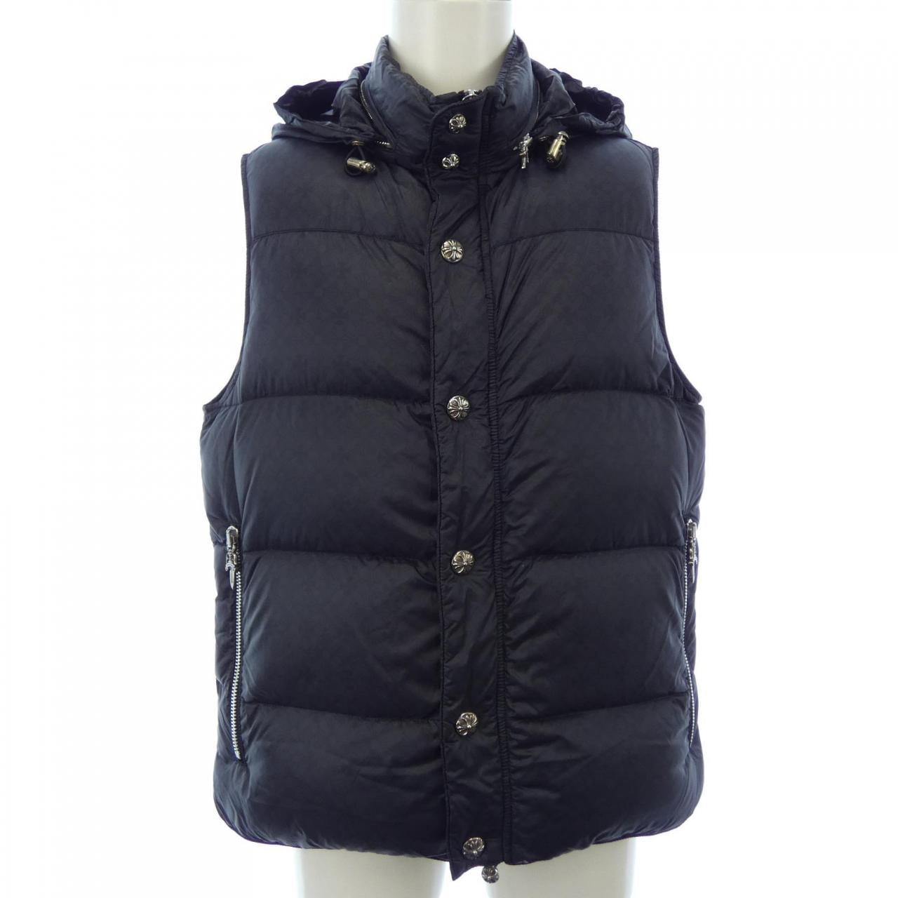 クロムハーツ CHROME HEARTS STIFF NYLN VEST 2216 304 8500 ダウンベスト