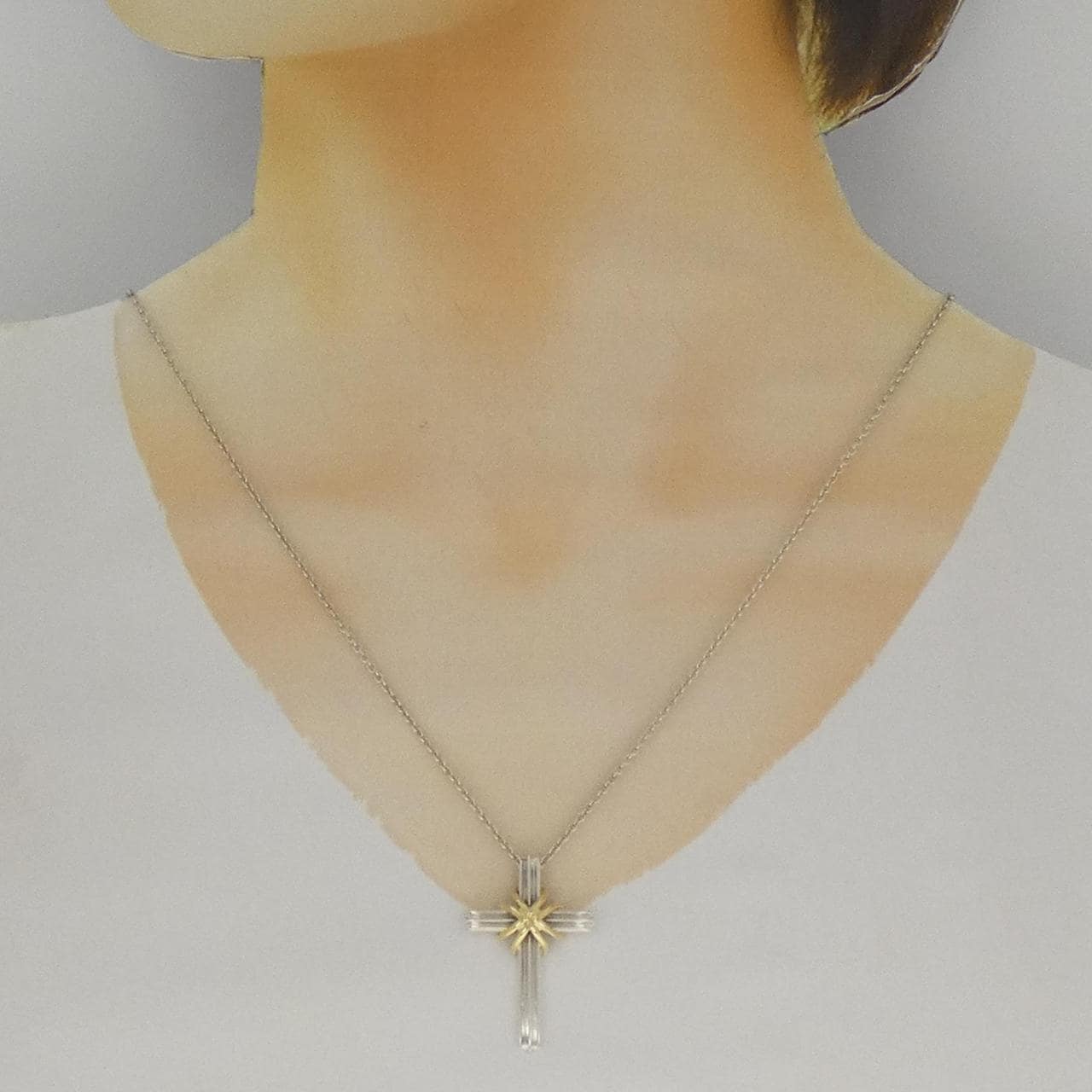 【ヴィンテージ】ティファニー925/750YG ネックレス