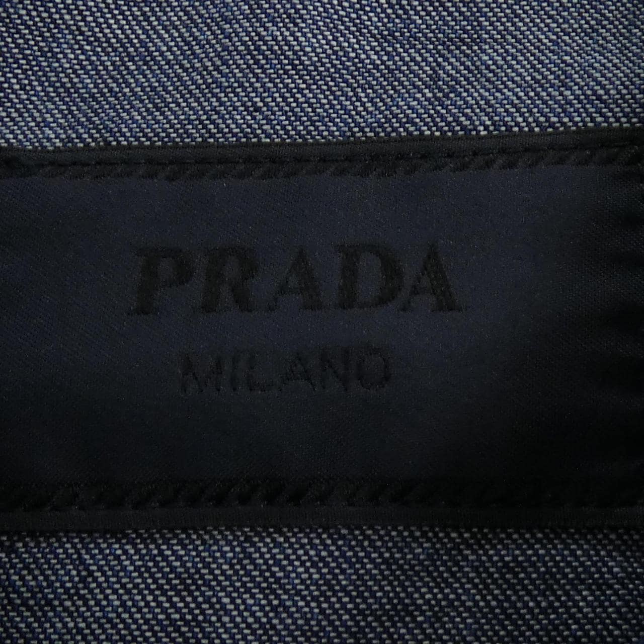 プラダ PRADA トライアングルロゴ GEB255 SOOO 14PW デニムジャケット