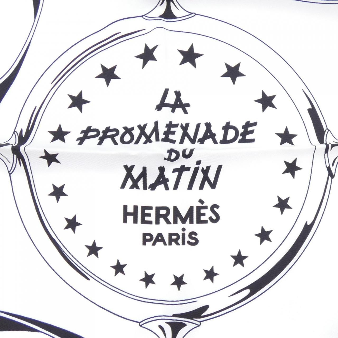 エルメス HERMES LA RPROMENADE DU MATIN H923986S カレダブルフェイス140 ショール