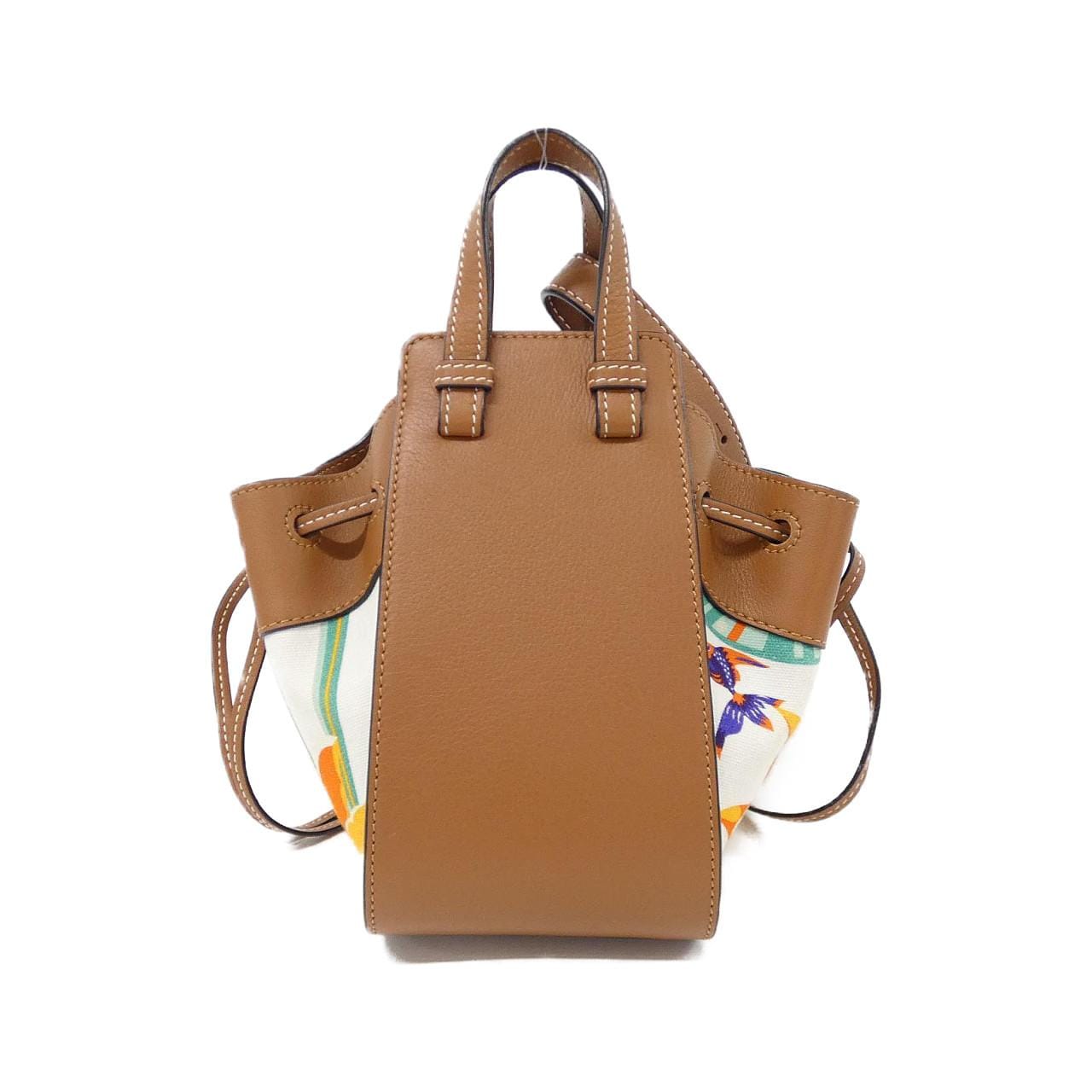 ロエベ ハンモック ドローストリング ミニ 328 72 V07 ショルダーバッグ