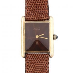 【ノーメンテナンス還元価格】カルティエ マスタタンクLM GP GP 手巻