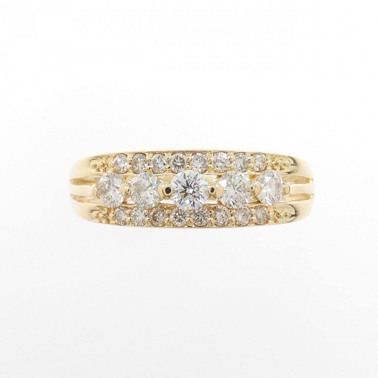 K18YG ダイヤモンド リング 0.50CT