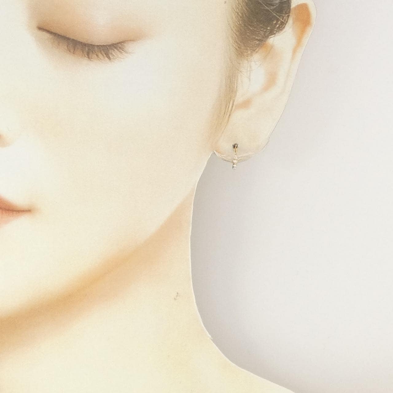 スタージュエリー ピアス 0.03CT 片耳