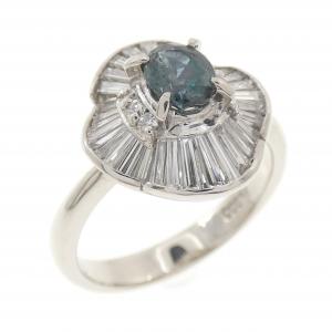 PT900 アレキサンドライト リング 0.58CT