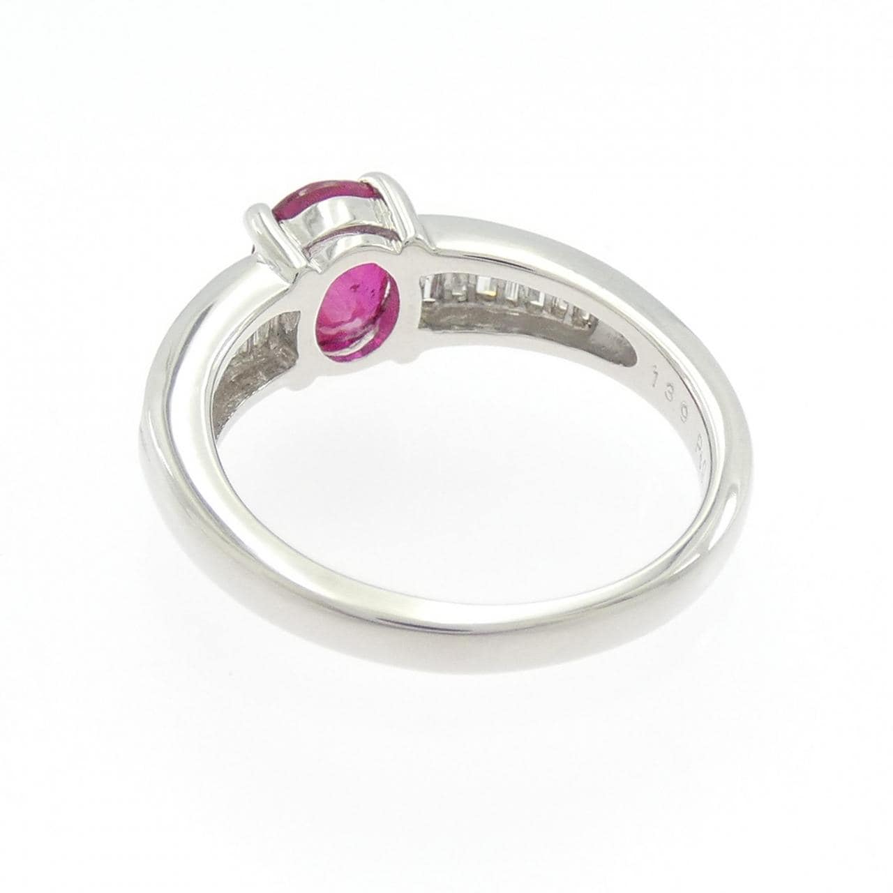 PT900 ルビー リング 1.39CT