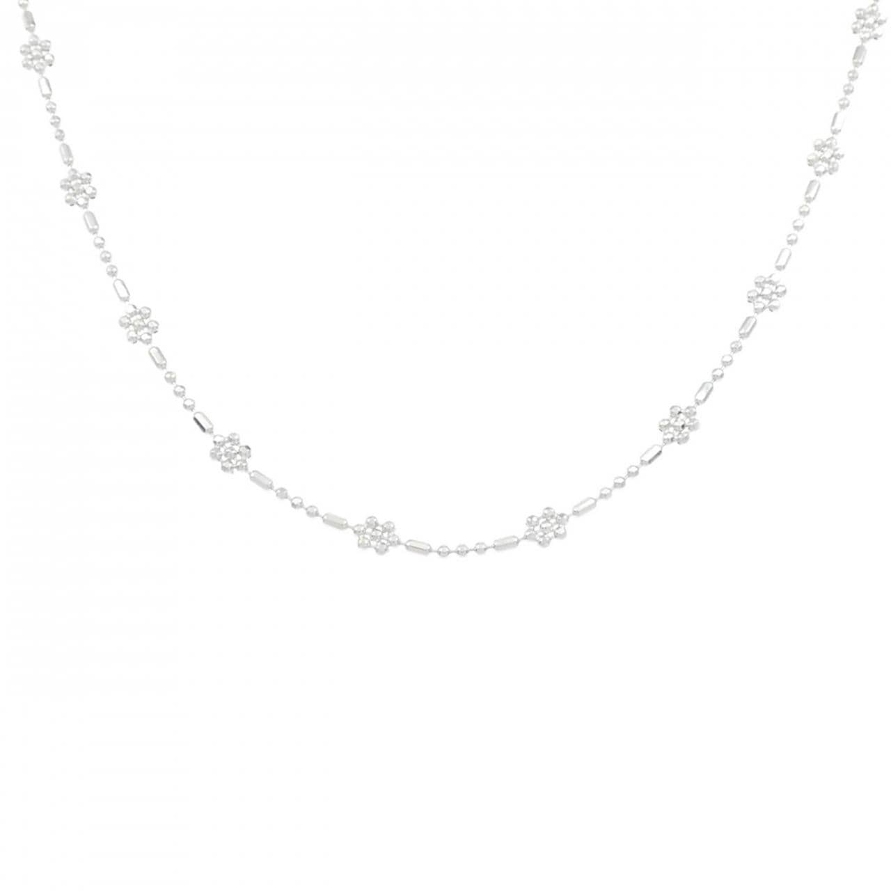 K18WG ネックレス