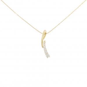 K18YG ダイヤモンド ネックレス 0.36CT