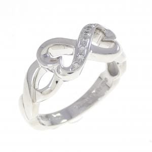 ティファニー ダブルラビングハート リング