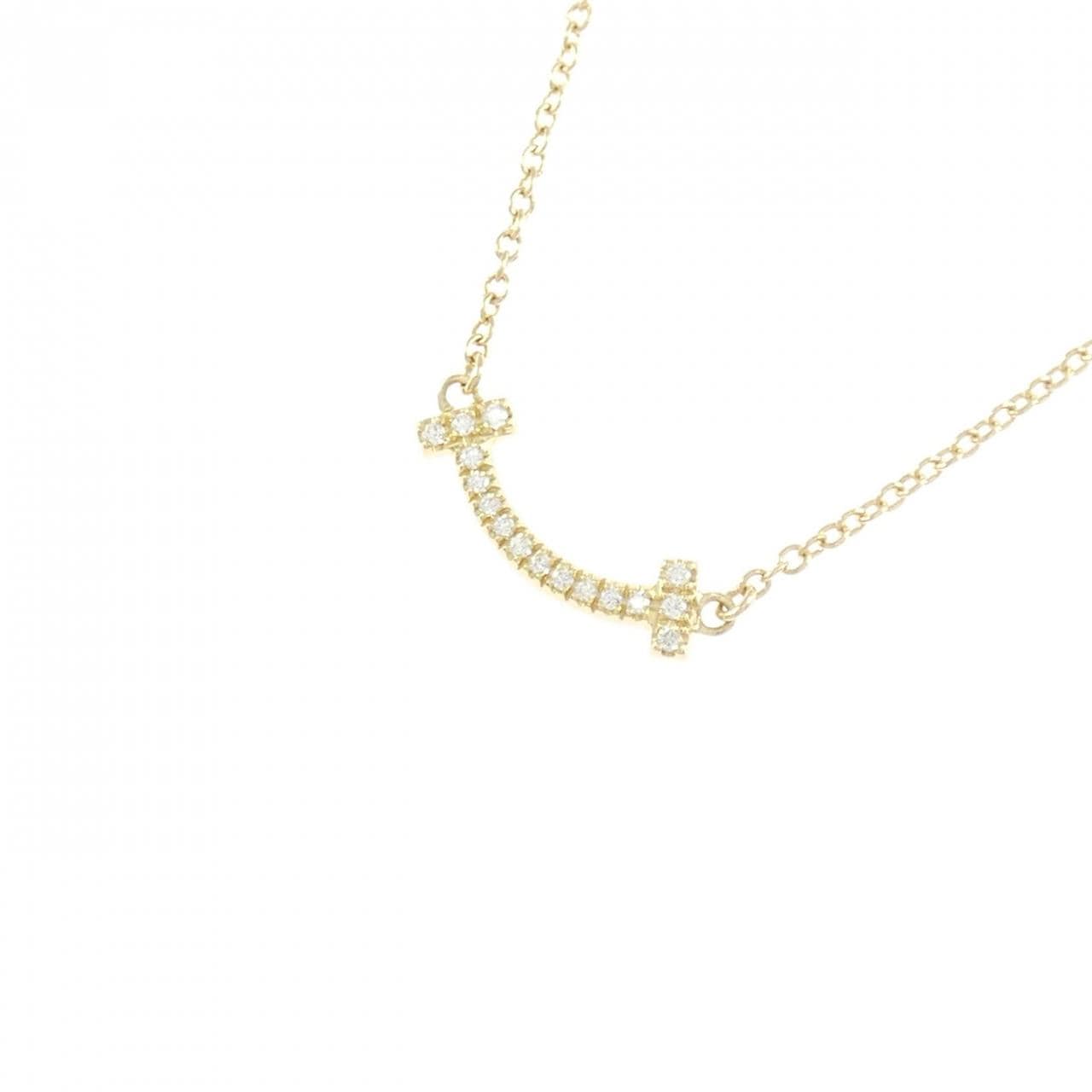 ティファニー Tスマイル ミニ ネックレス