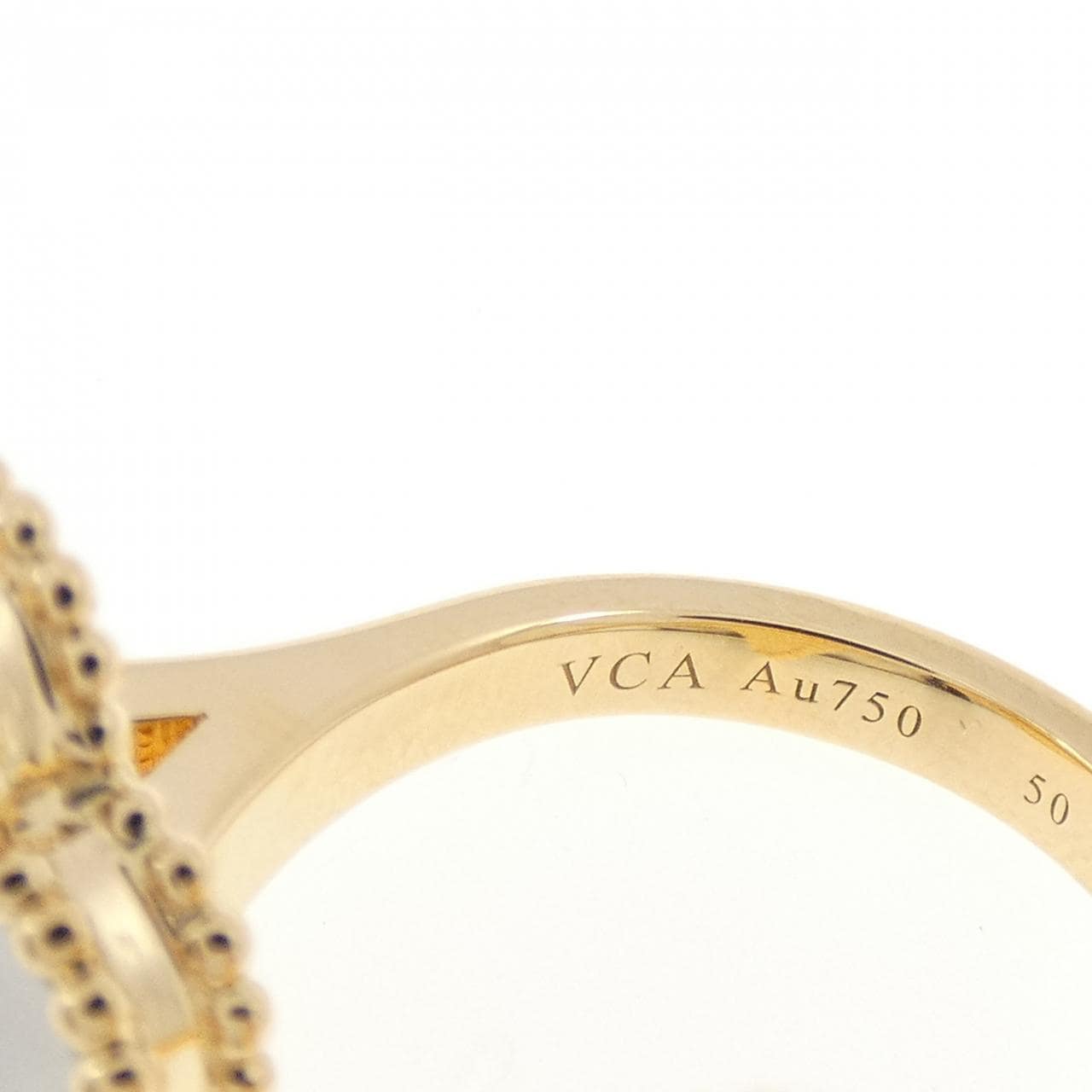 ヴァンクリーフ&アーペル ラッキーアルハンブラ リング