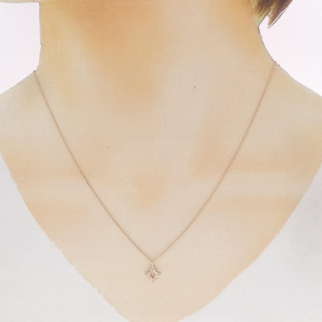K10PG ダイヤモンド ネックレス