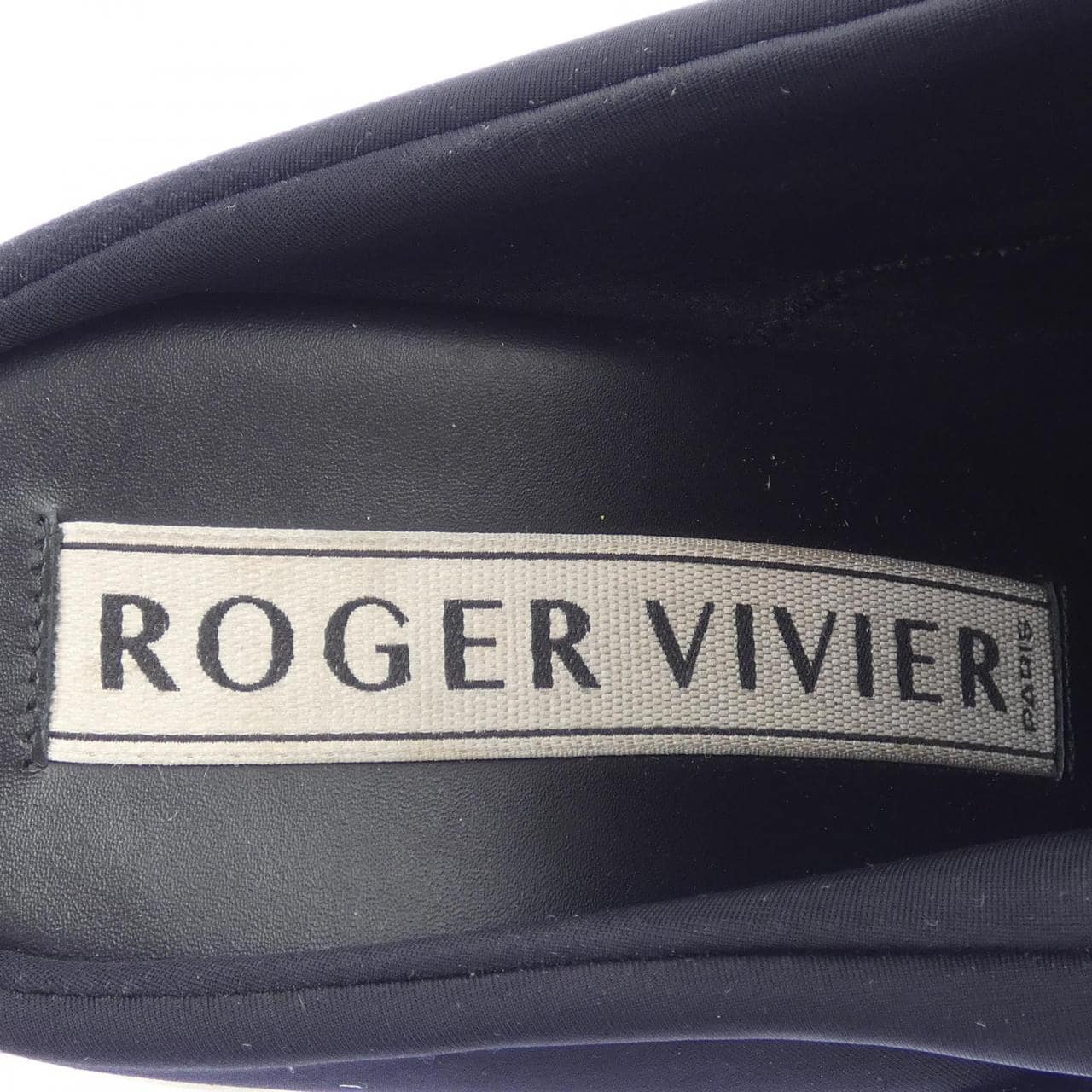 ロジェヴィヴィエ ROGER VIVIER ヴィヴラン ストラスバックル ミュール シューズ