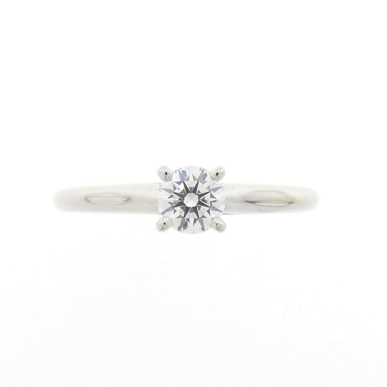 Cartier 1895 单石戒指 0.23 克拉 E VVS2 EXT