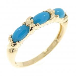 K18YG ターコイズ リング