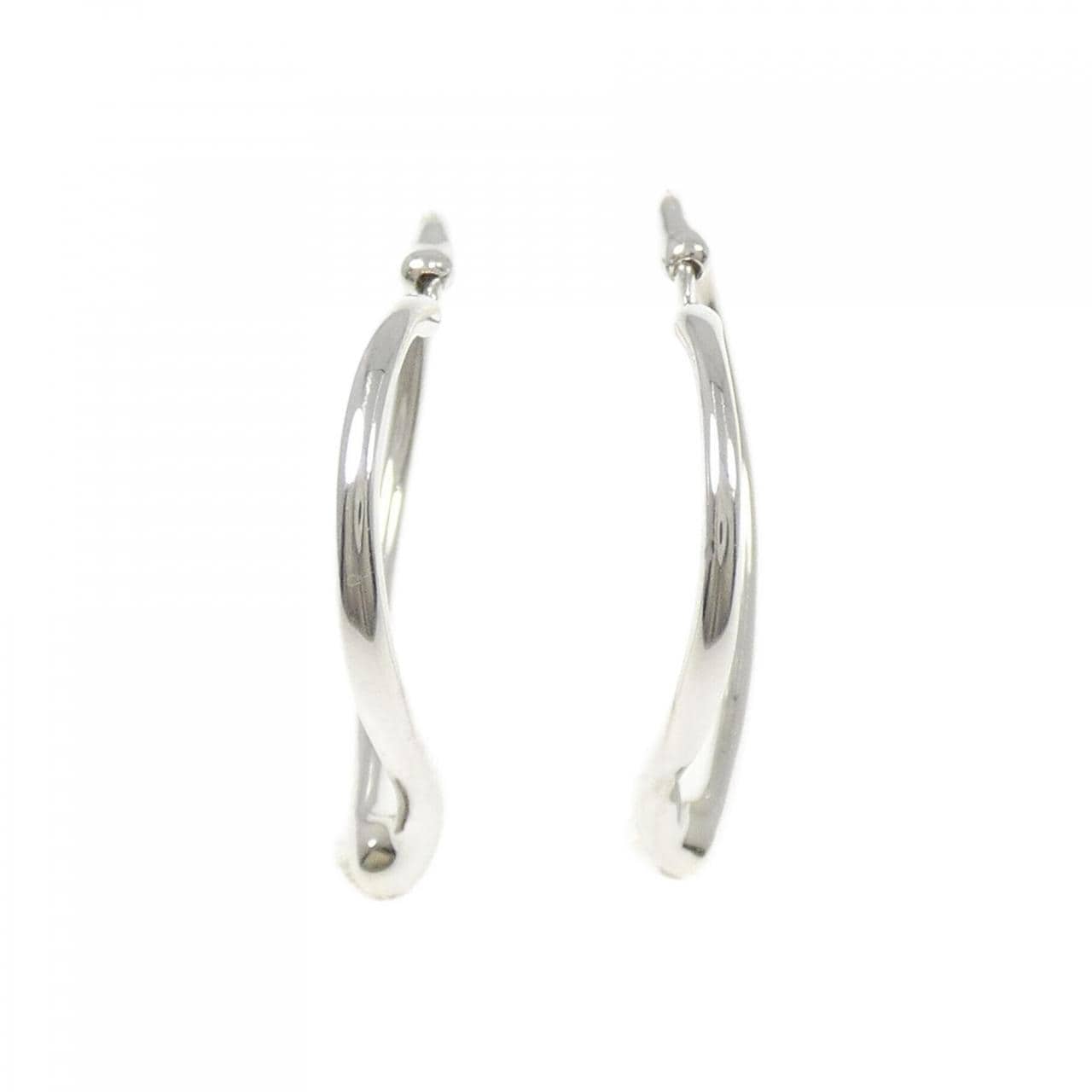 ティファニー オープンハート フープ ピアス