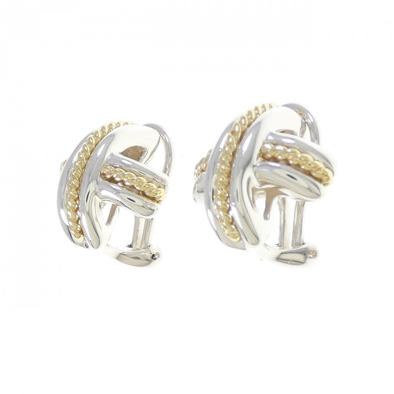 【ヴィンテージ】ティファニー シグネチャー ピアス