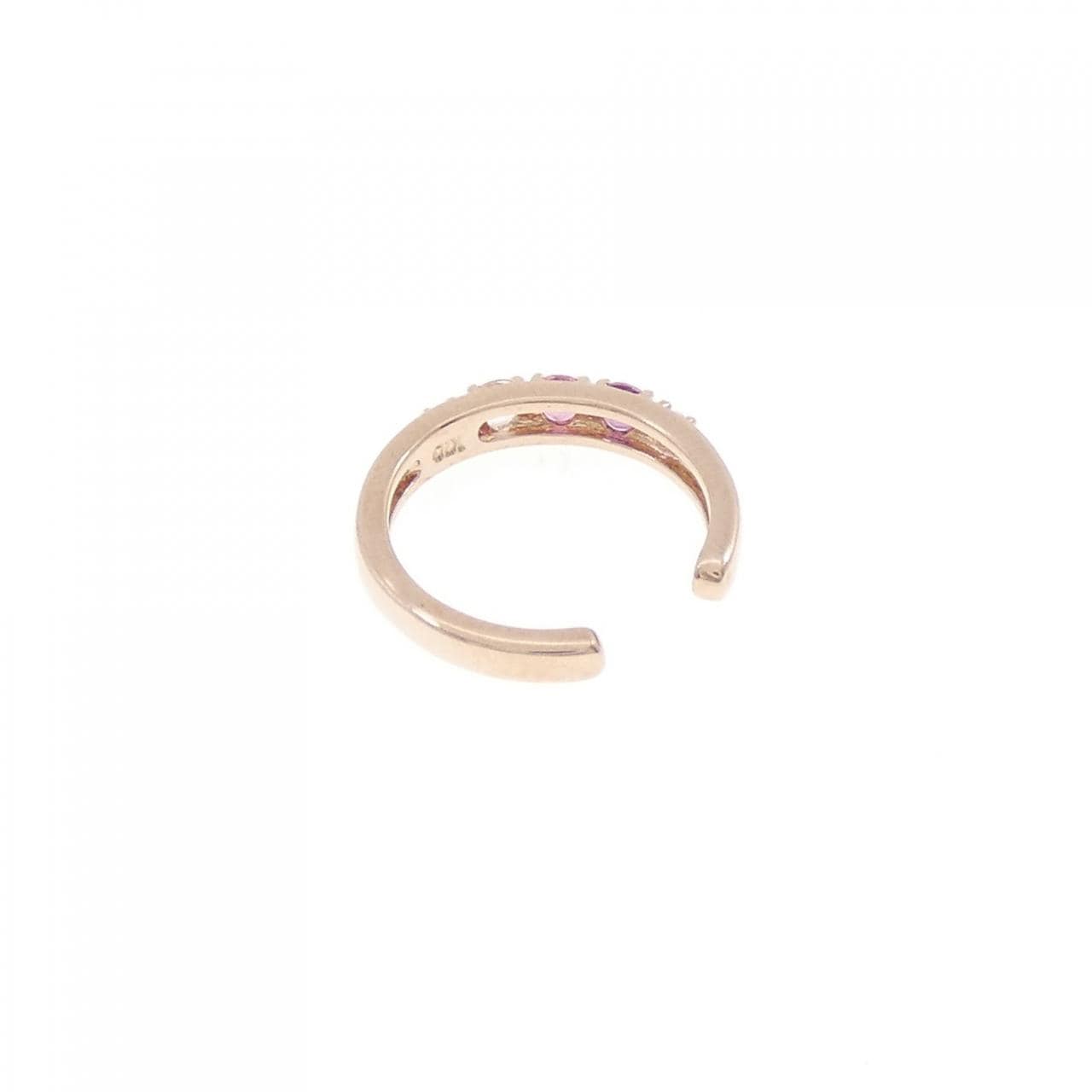 K10PG color stone ear cuff (single ear)