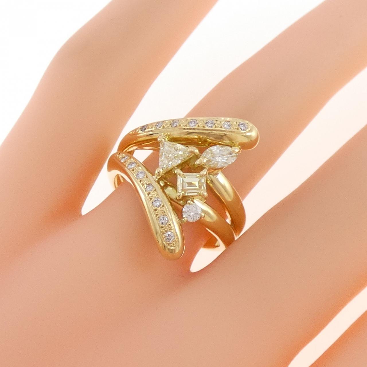 松沢安行 ダイヤモンド リング 0.82CT