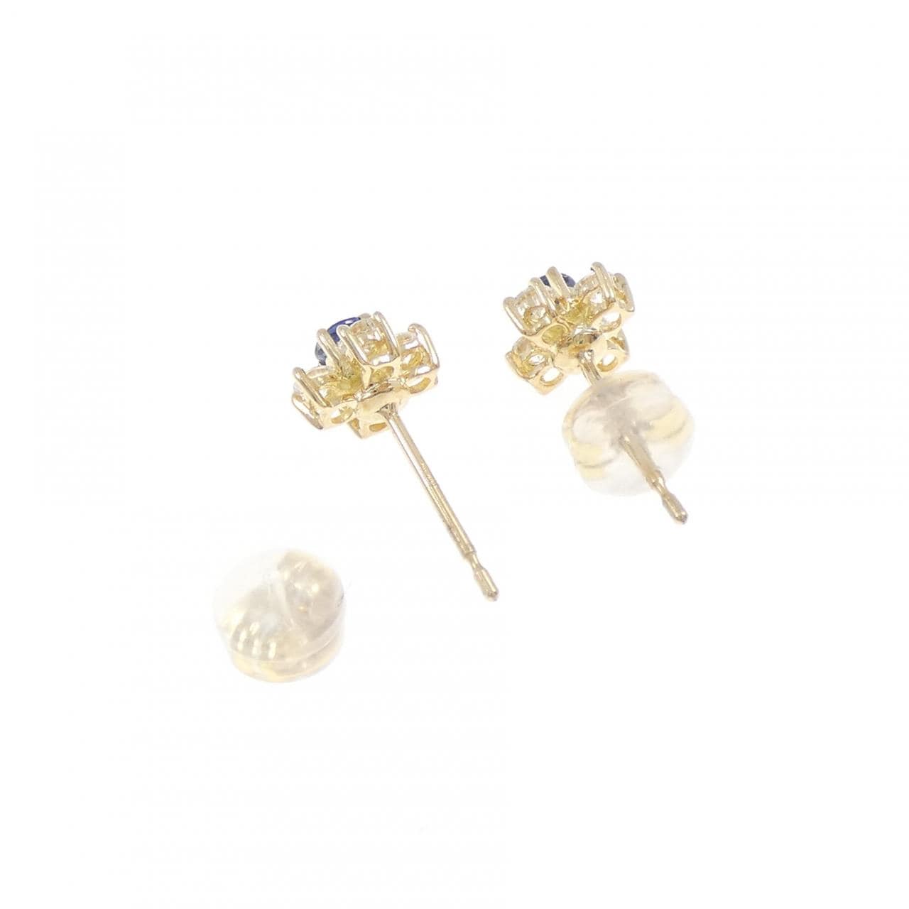 K18YG サファイヤ ピアス