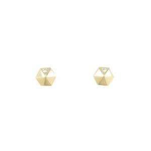 K18YG ダイヤモンド ピアス 0.02CT