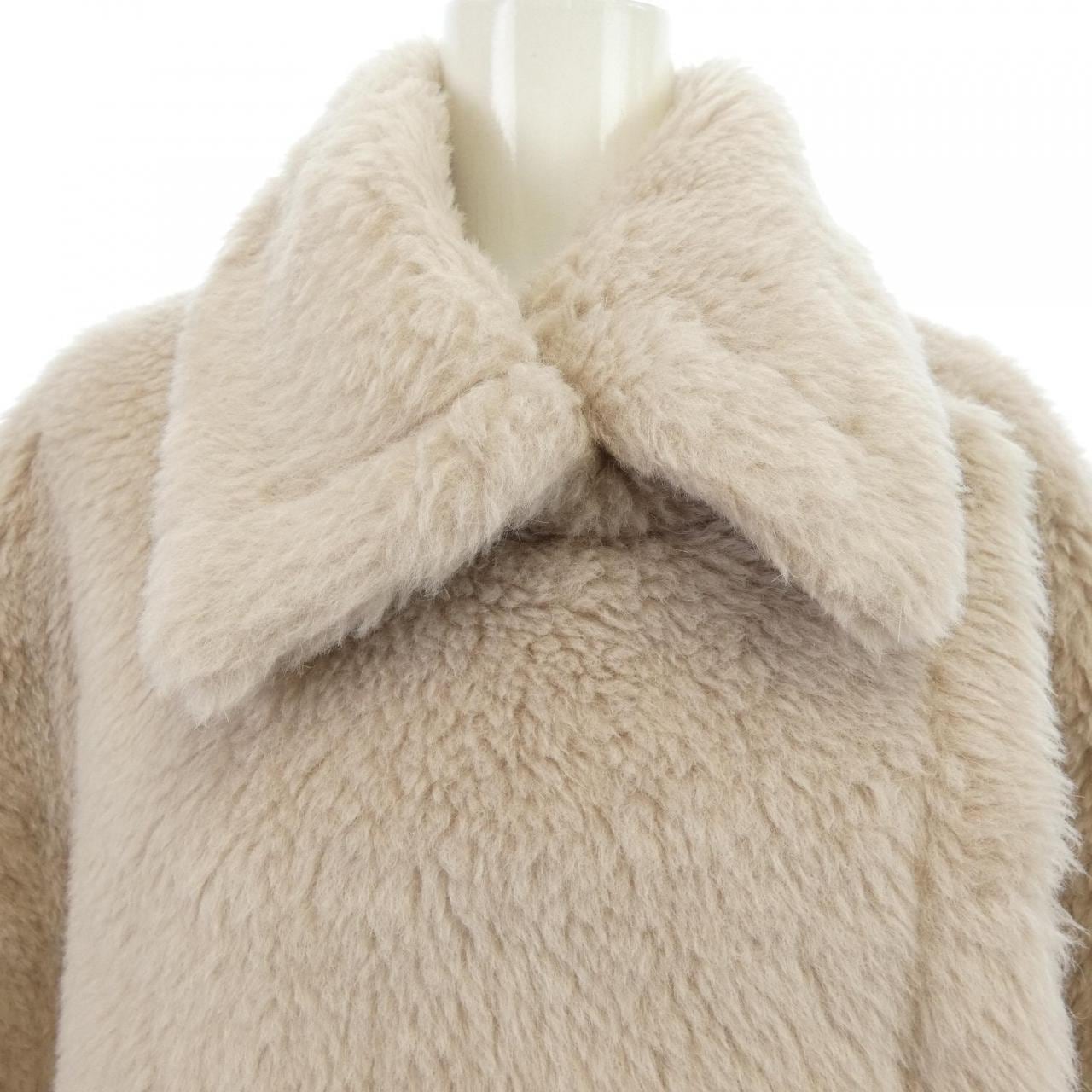 マックスマーラ Max Mara テベ TEBE 473619 テディベア ケープ
