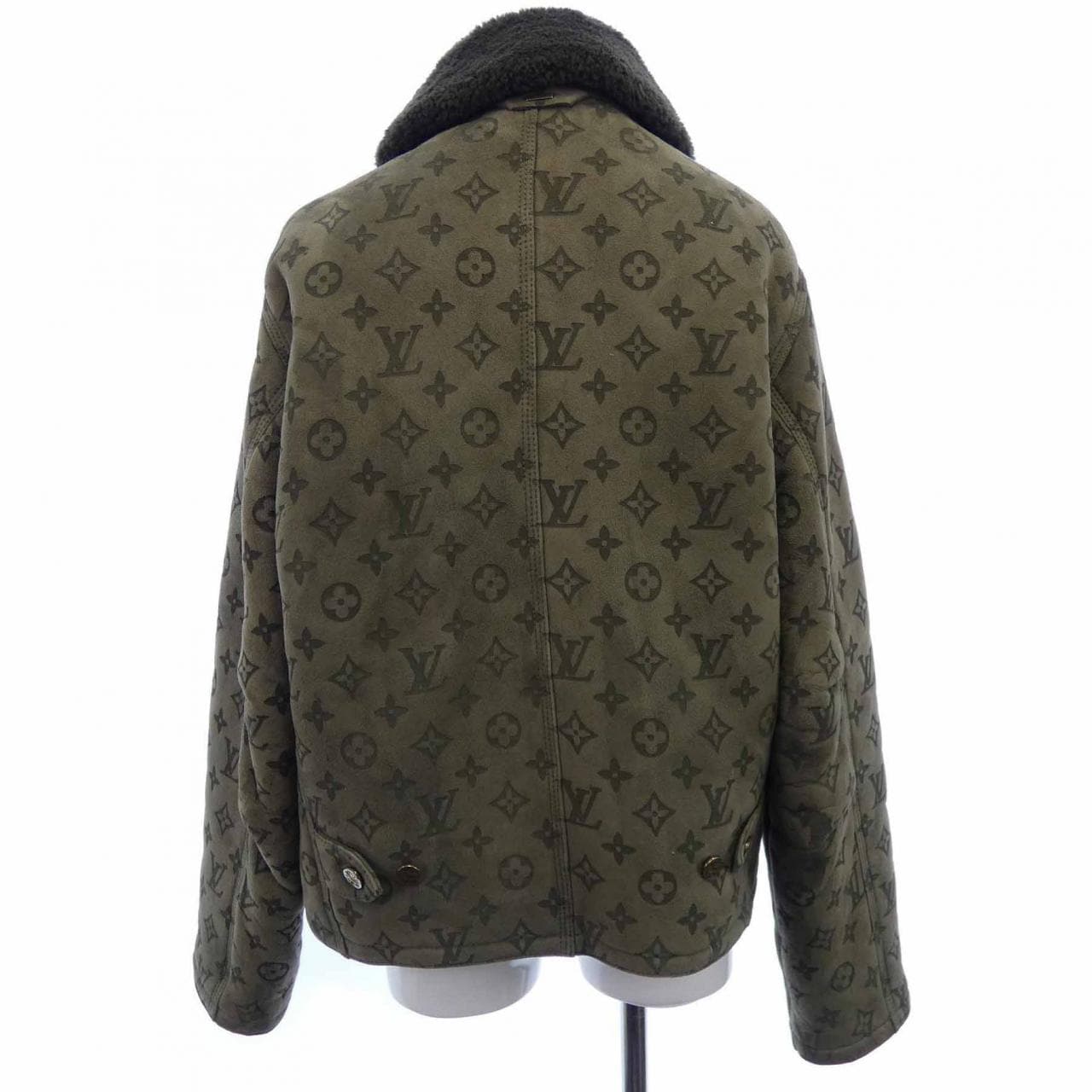 ルイヴィトン LOUIS VUITTON LVSEモノグラムシアリング HML42EYGL ムートンジャケット