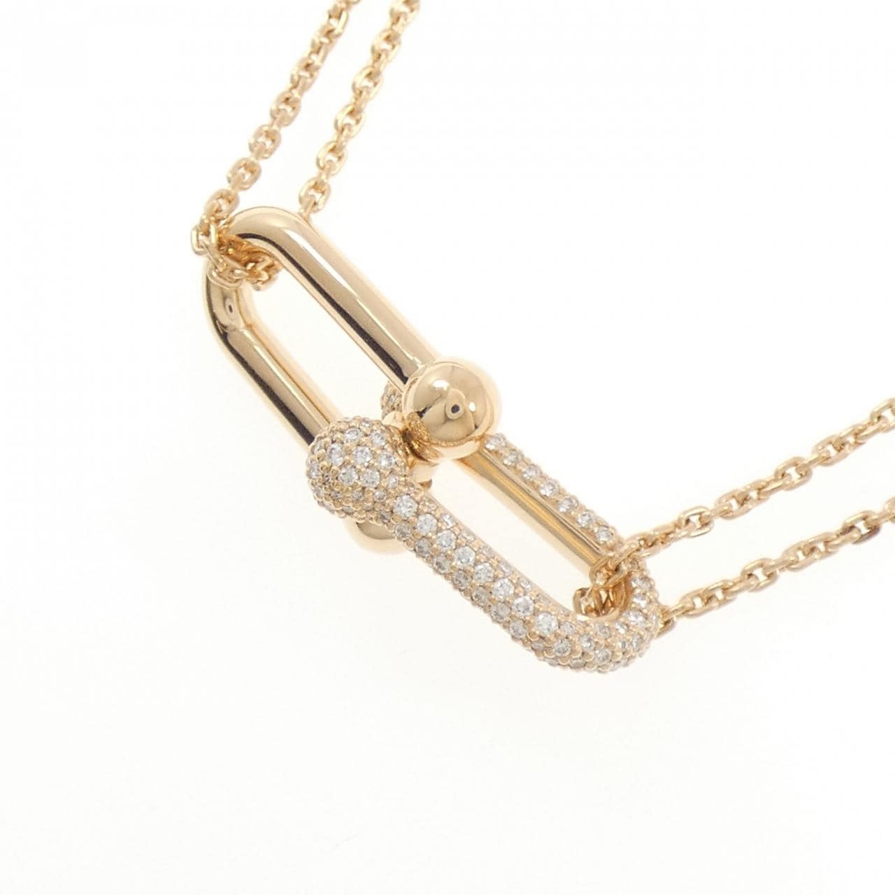 ティファニー リンク ネックレス 0.74CT