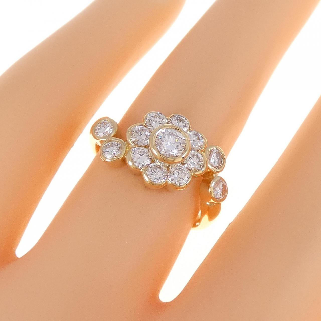 コメ兵｜K18YG ダイヤモンド リング 0.18CT｜ジュエリー｜リング