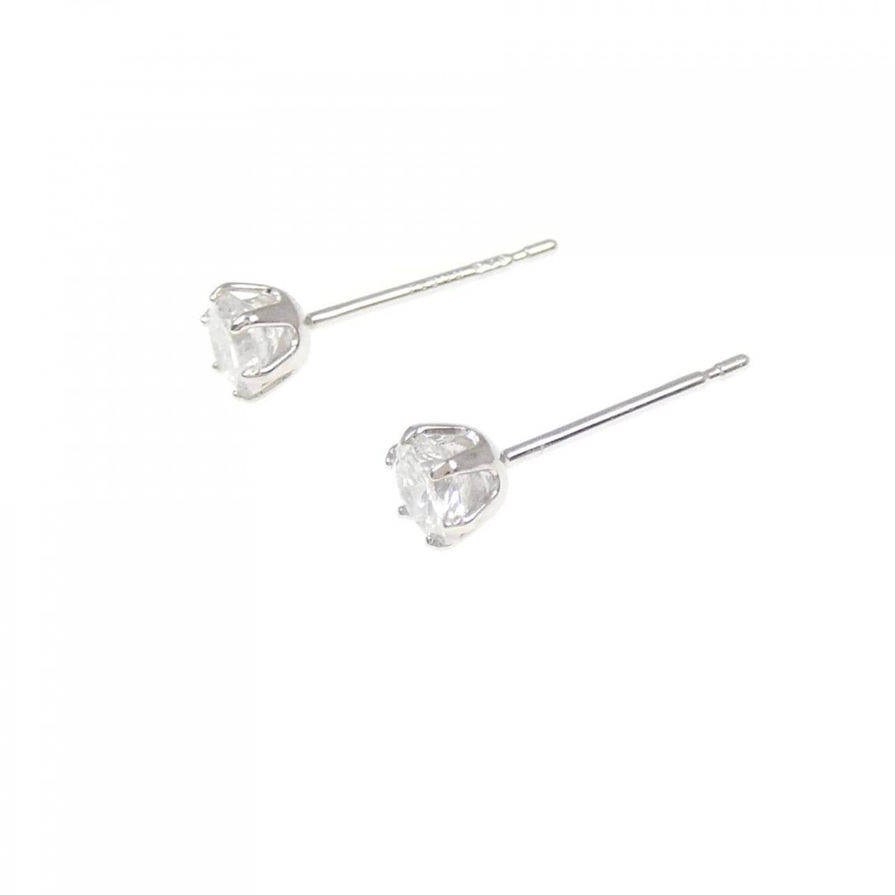 PT900单钻鑽石耳環 0.40CT
