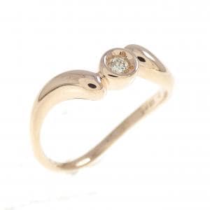 K10PG ダイヤモンド リング 0.03CT