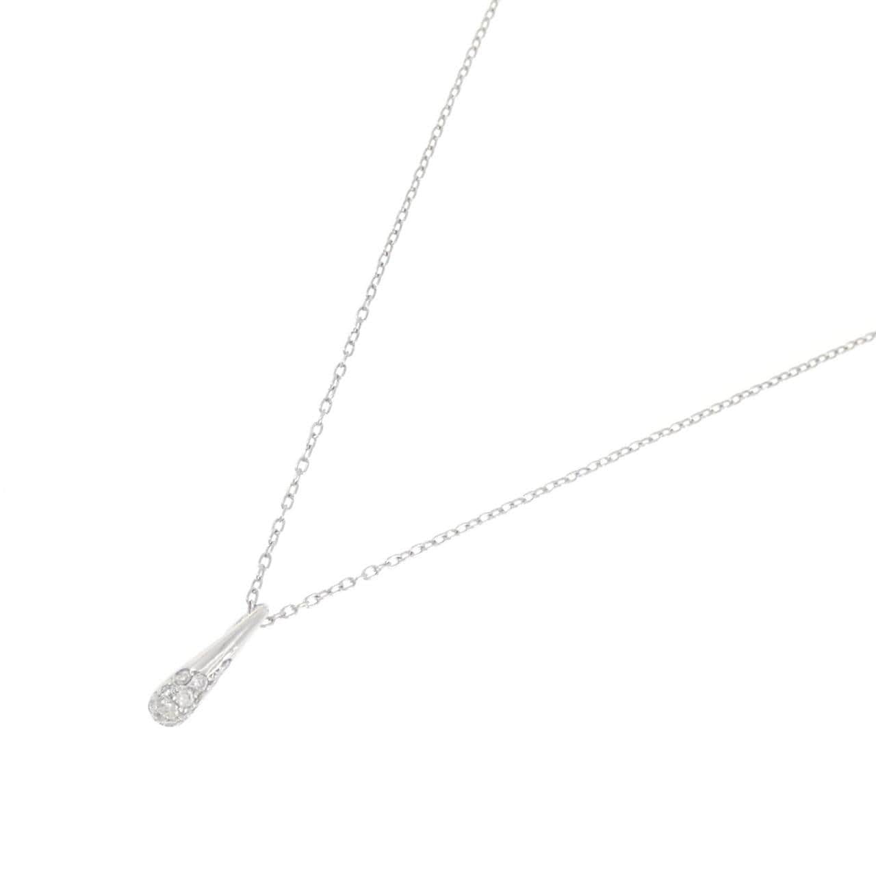 PT950/PT850 ダイヤモンド ネックレス 0.10CT