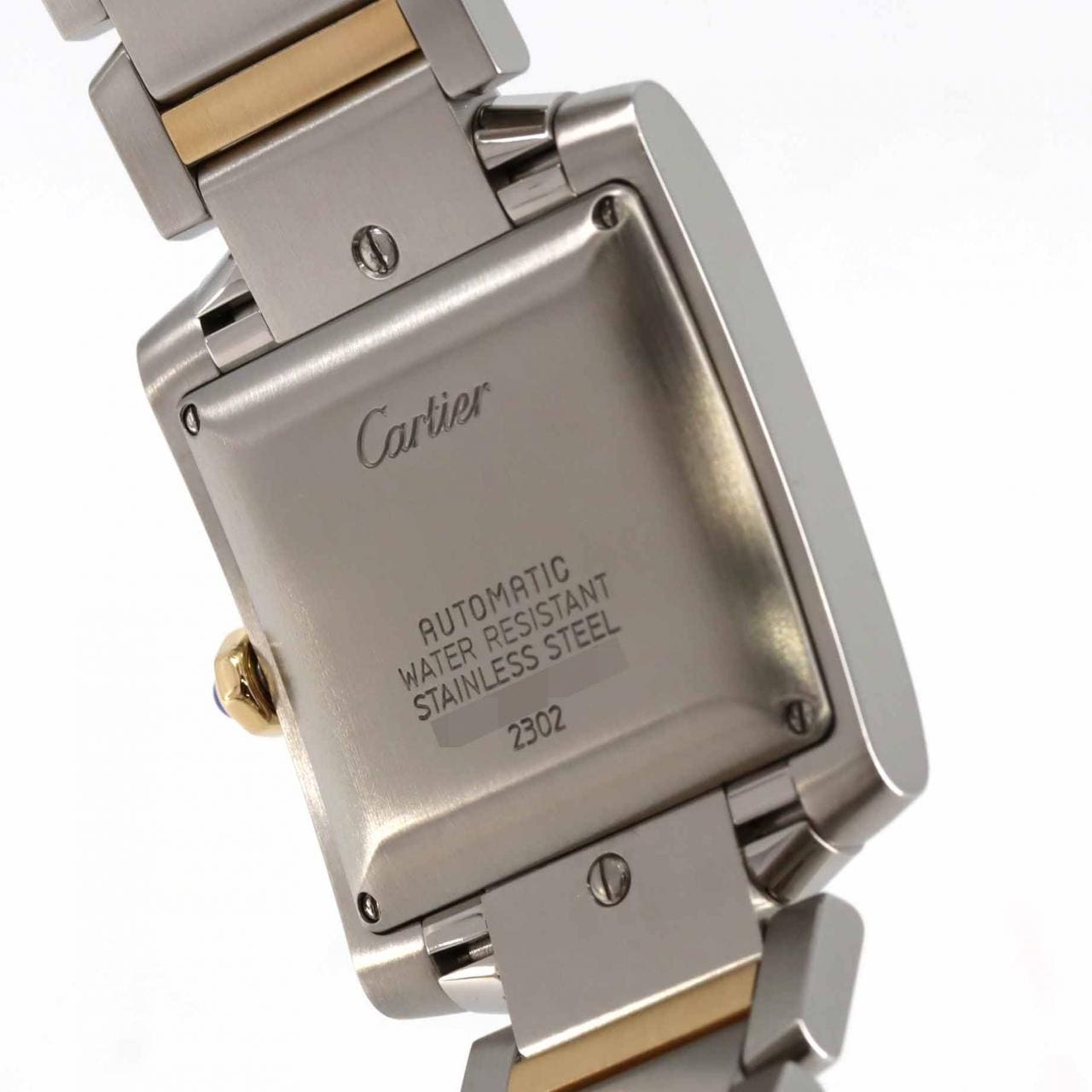 カルティエ タンクフランセーズLM コンビ W51005Q4 SSxYG 自動巻