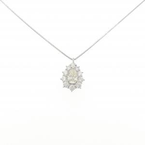 PT/PT850 ダイヤモンド ネックレス 0.709CT
