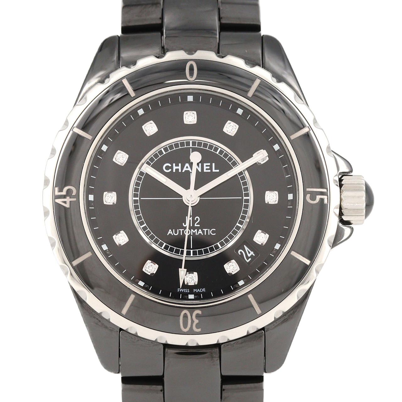 【ノーメンテナンス還元価格】シャネル J12 38mmセラミック･12P H1626 セラミック 自動巻