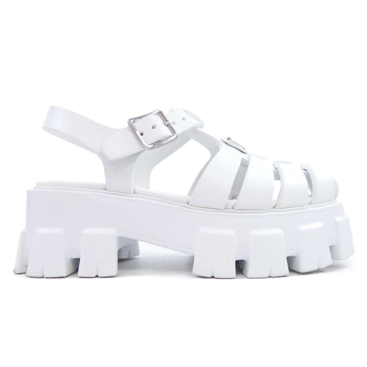 プラダ PRADA トライアングルロゴ モノリス 1X853M フォームラバー サンダル