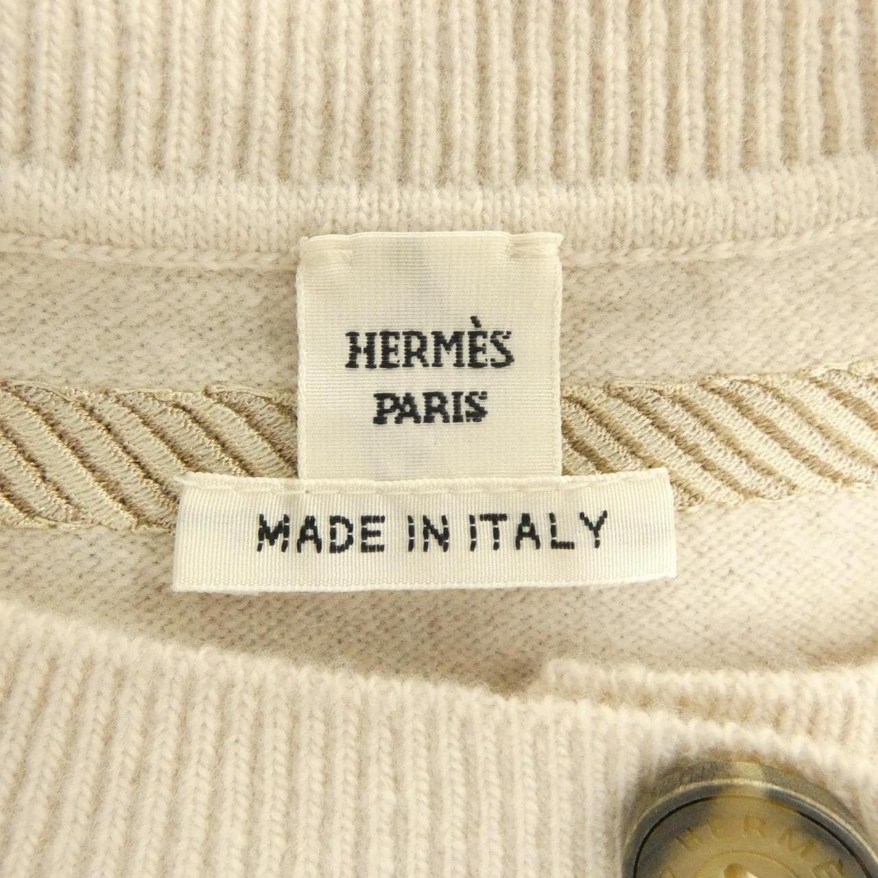 エルメス HERMES LES TAMBOURS 3H2708DI カーディガン