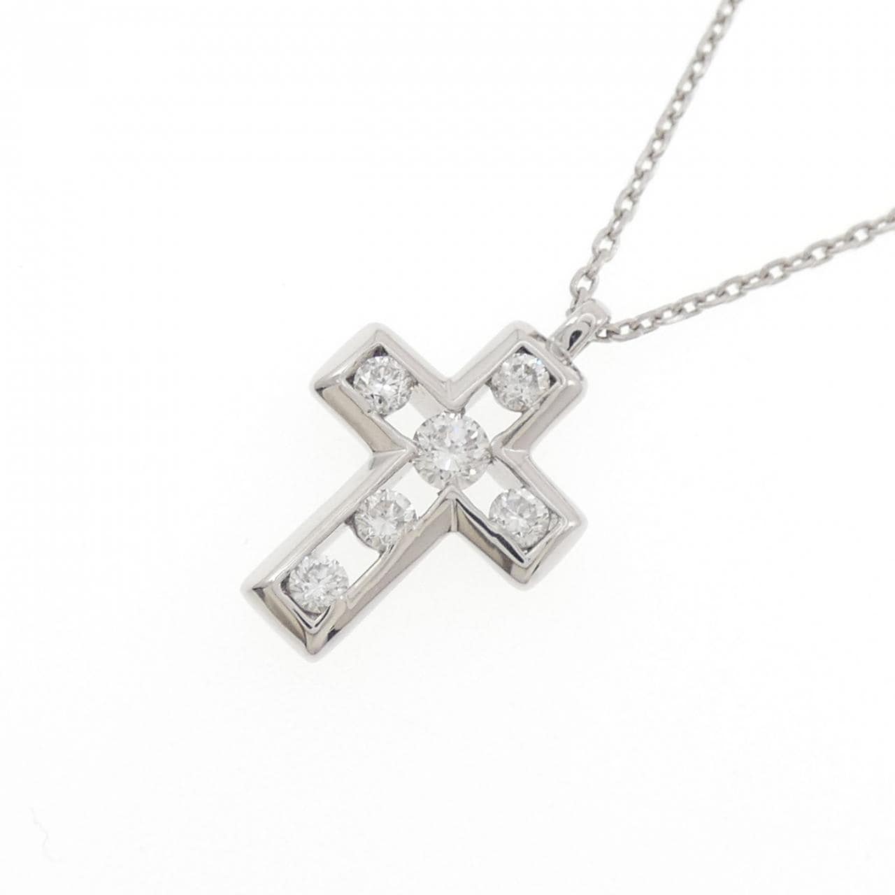 ヴァンドーム ダイヤモンド ネックレス 0.32CT