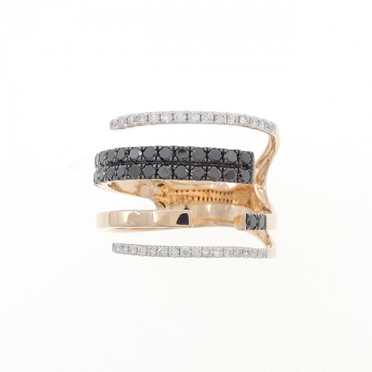 K18スリーカラー ダイヤモンド リング 0.69CT