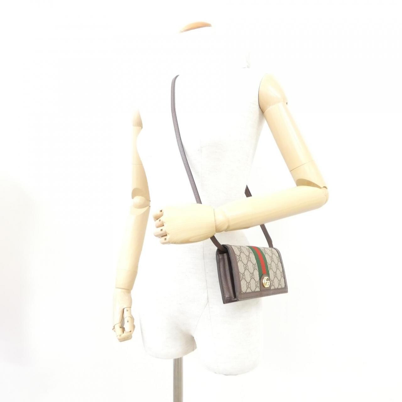 【新品】グッチ OPHIDIA 723619 96IWG ポシェットウォレット