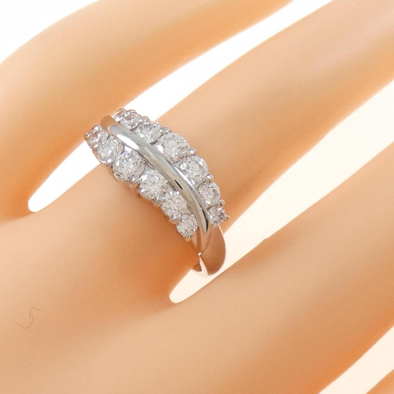 PT ダイヤモンド リング 1.033CT