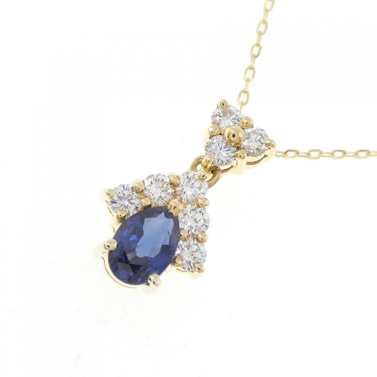 ポーラ サファイヤ ネックレス 0.45CT