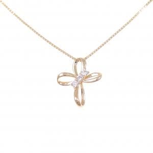 ジーエスティービー ピンクダイヤモンド ネックレス 0.05CT