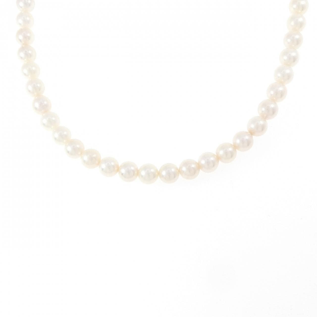 シルバークラスプ アコヤパール ネックレス 6-6.5mm