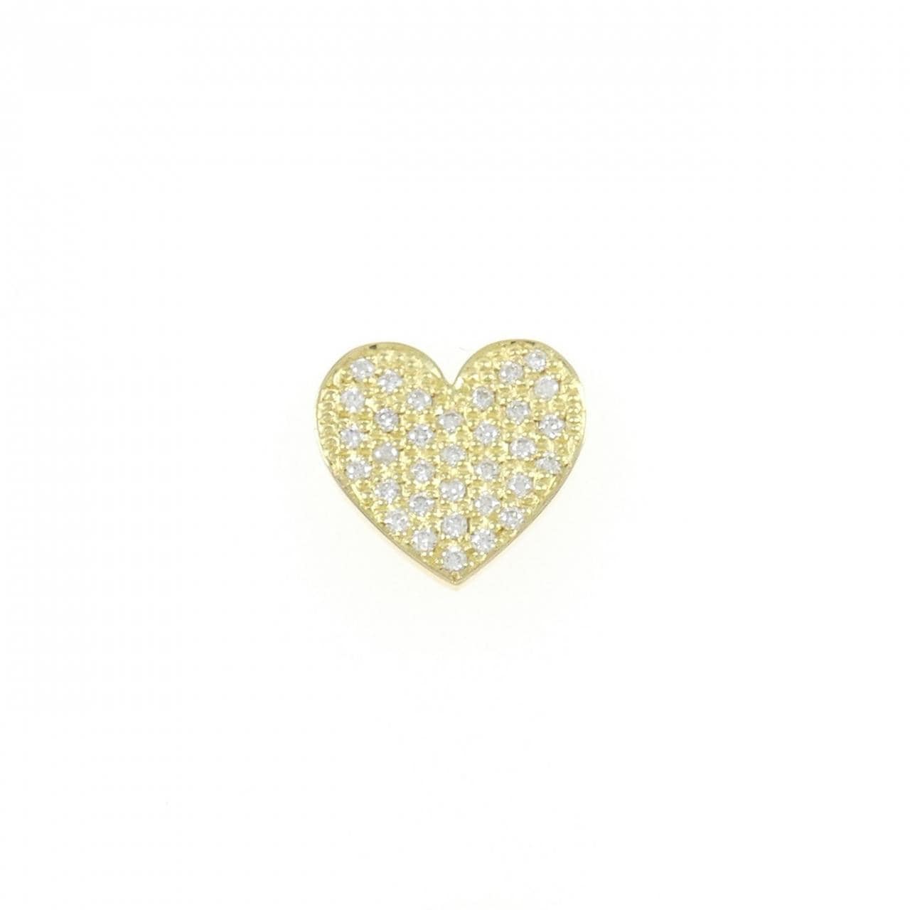 Bijou de M M Heart Earrings 0.16CT Single Ear